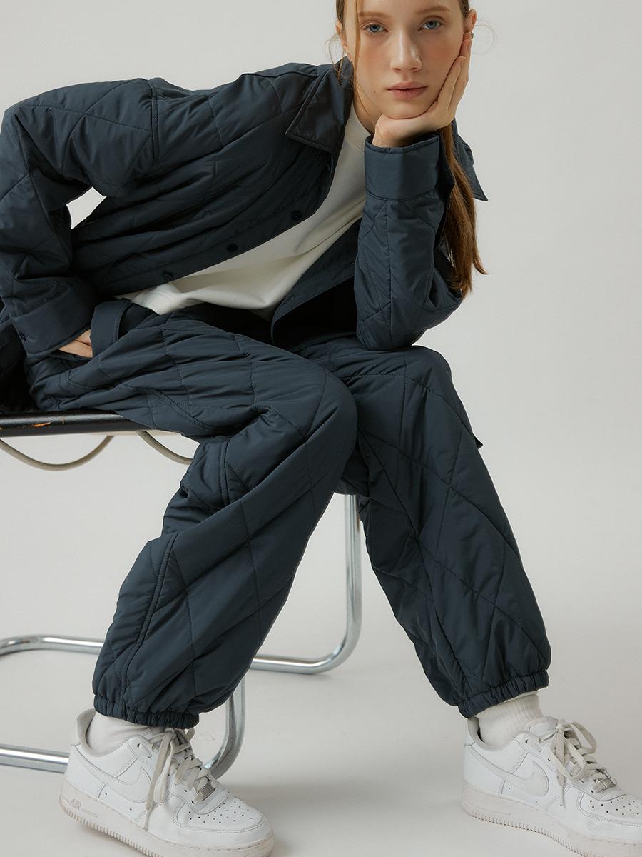 Breeze PT quilting jogger pants [navy]