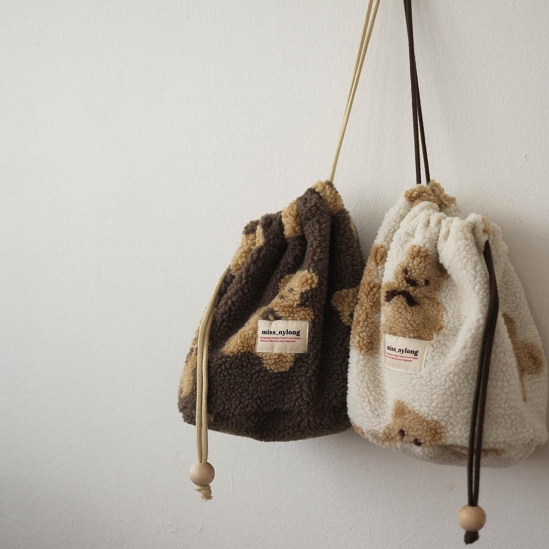 (제작상품) 미니 베어 버킷백