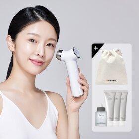♥비밀공구♥ 쿼드쎄라 V1 세계 최초 4중 초음파 기기 풀패키지 (기기 + 포헤르츠 앰플 + 부스터 마스크 젤 * 3개 + 여행용 파우치)