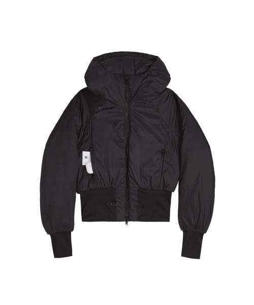 Reversible Short Padded Jacket / Black