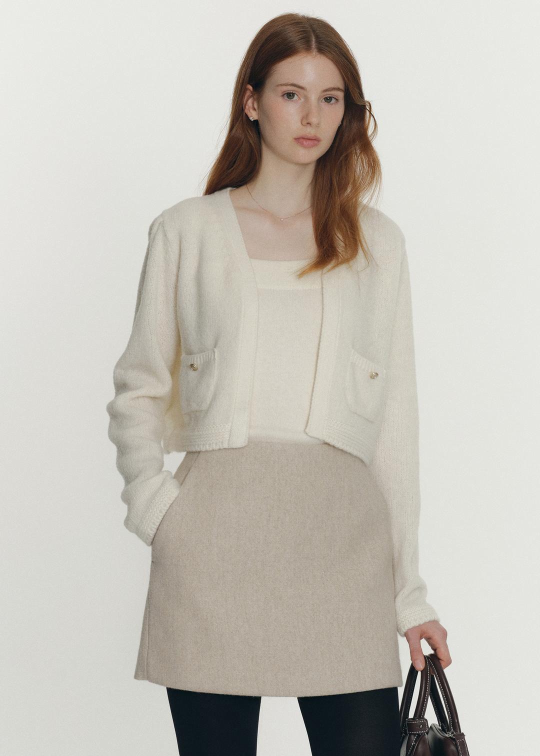 코코 부클레 니트 가디건