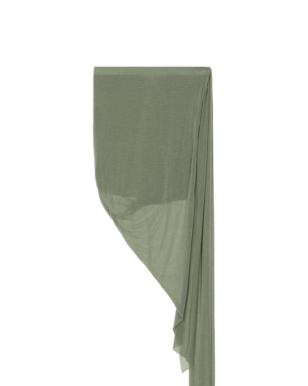 ASYMMETRICAL DRAPED LONG SKIRT, GREEN