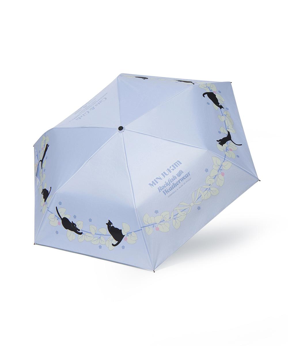 [UV차단][X MINJUKIM] SHADE UMBRELLA SHORT  - BLUE