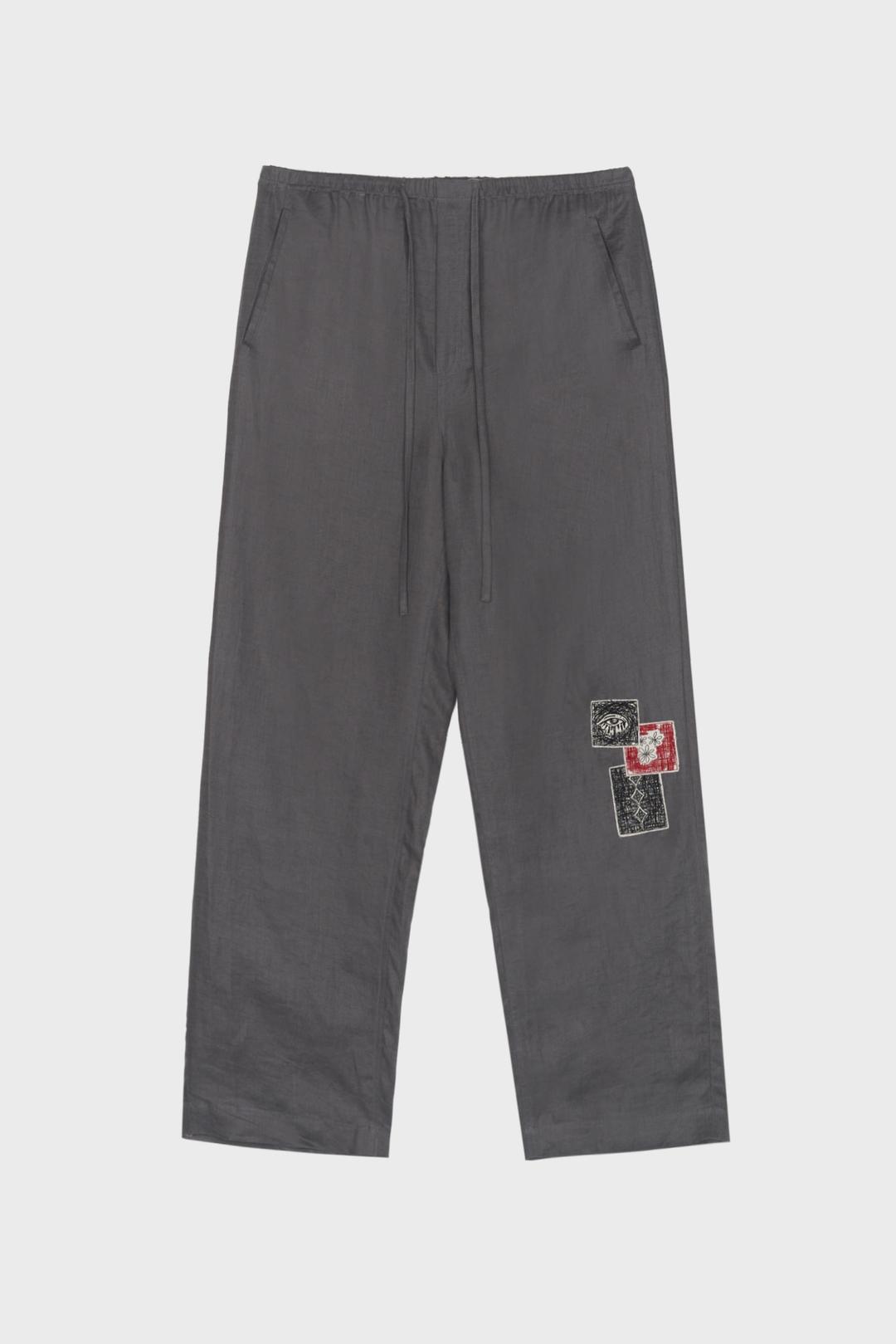 UNPLUGGED EASY PANTS GRAY