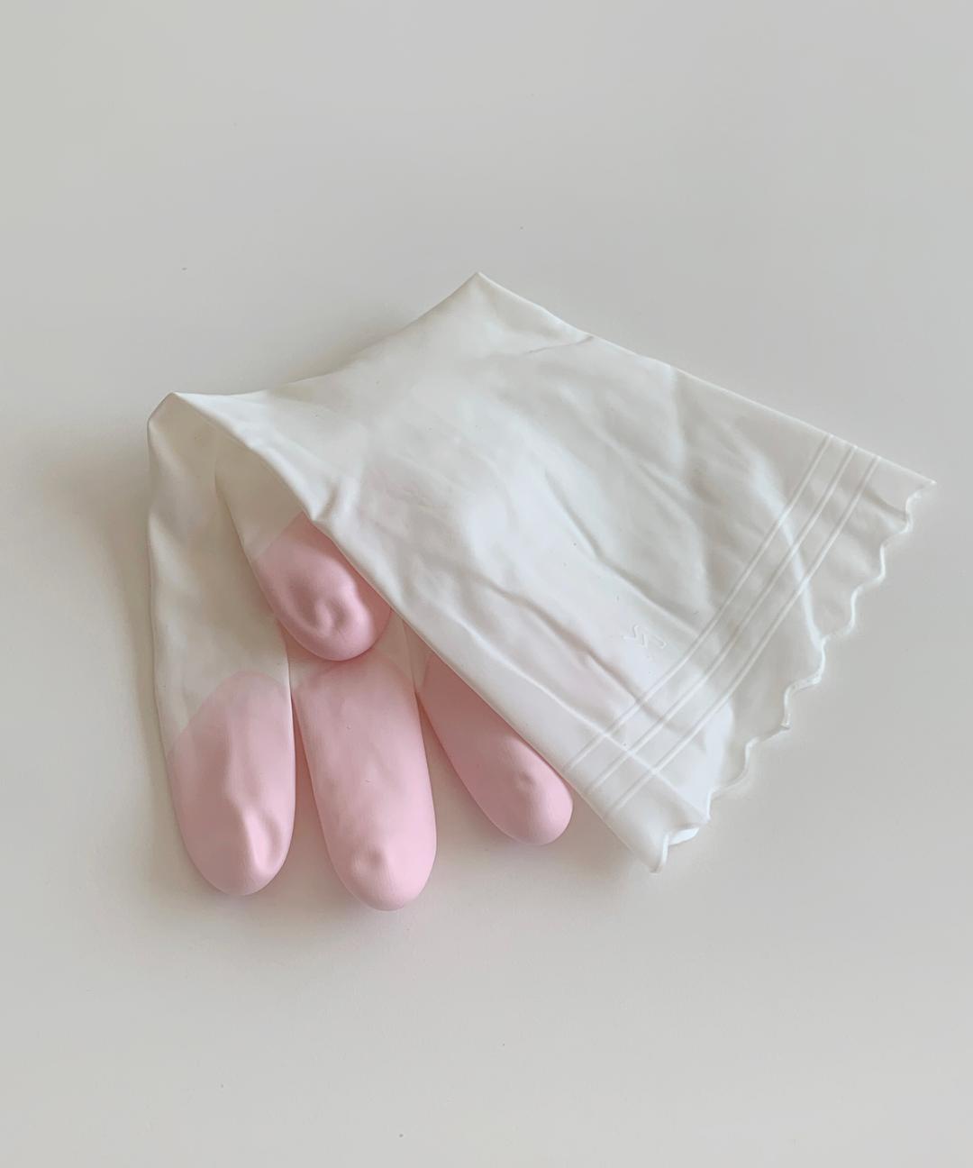 [피클샵] 향균 고무장갑 (pink)