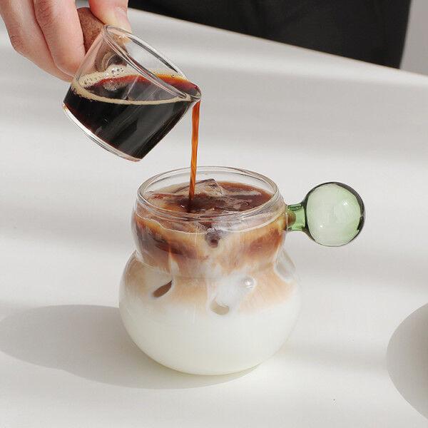 벌룬 핸들 내열머그 / 홈카페 오브제 유리잔