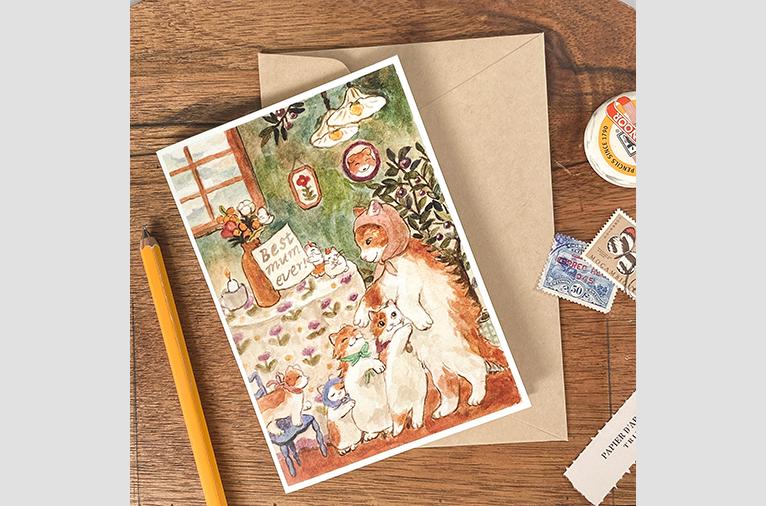 [쉬시턴] 그리팅 카드 - 우리 엄마 최고!