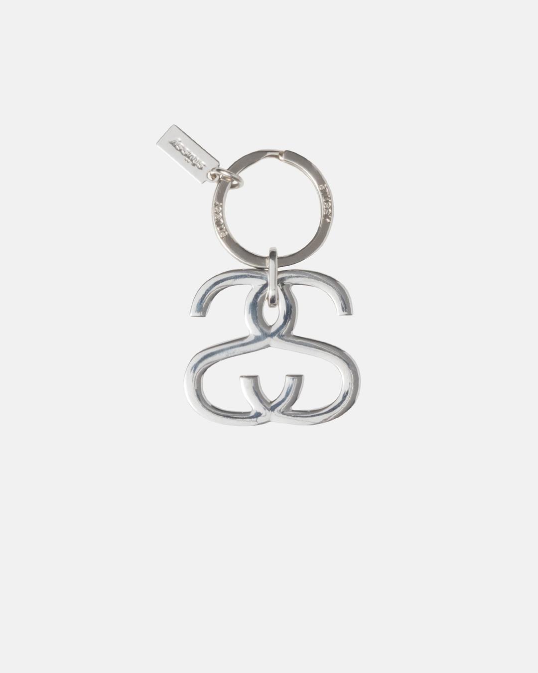 SS LINK KEYCHAIN - Silver / ONE SIZE