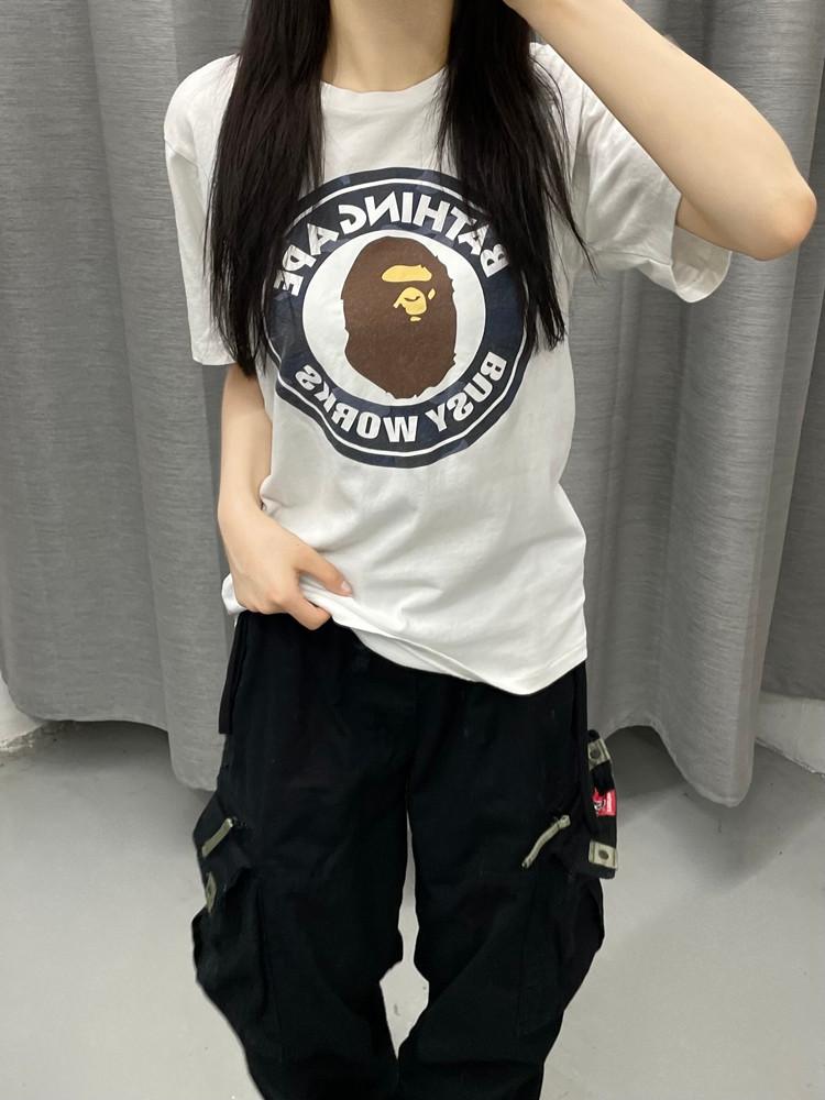 [중고] BAPE 반팔 티셔츠(빈티지)