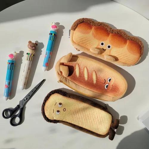 [다꾸템/학생선물]브레드친구들필통파우치