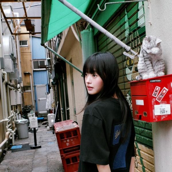 OVERFITTED DENIM APPLIQUE T-SHIRT_BLACK