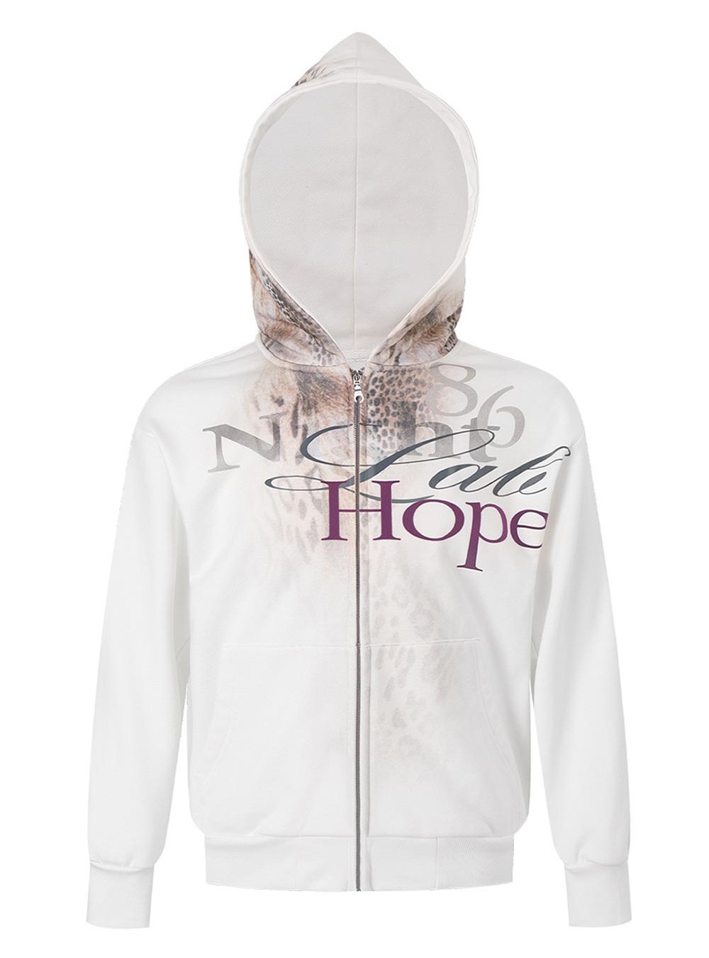 Rebel Wave Logo Zip Hoodie