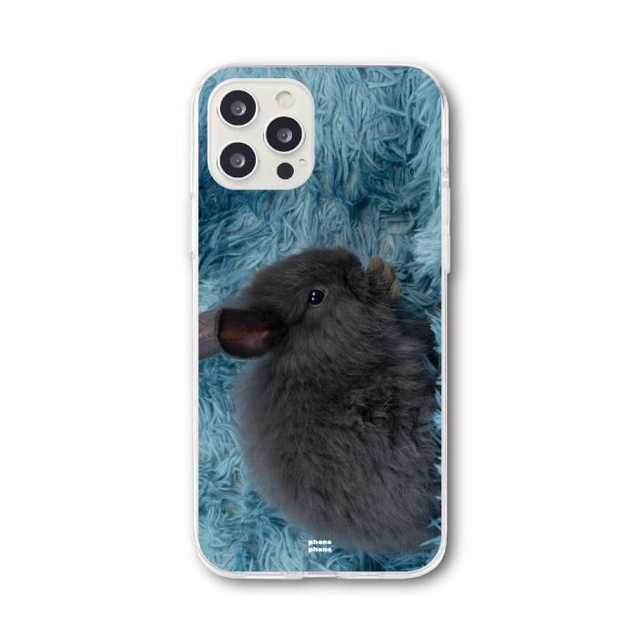 GRAY BUNNY CASE *JELLY TYPE
