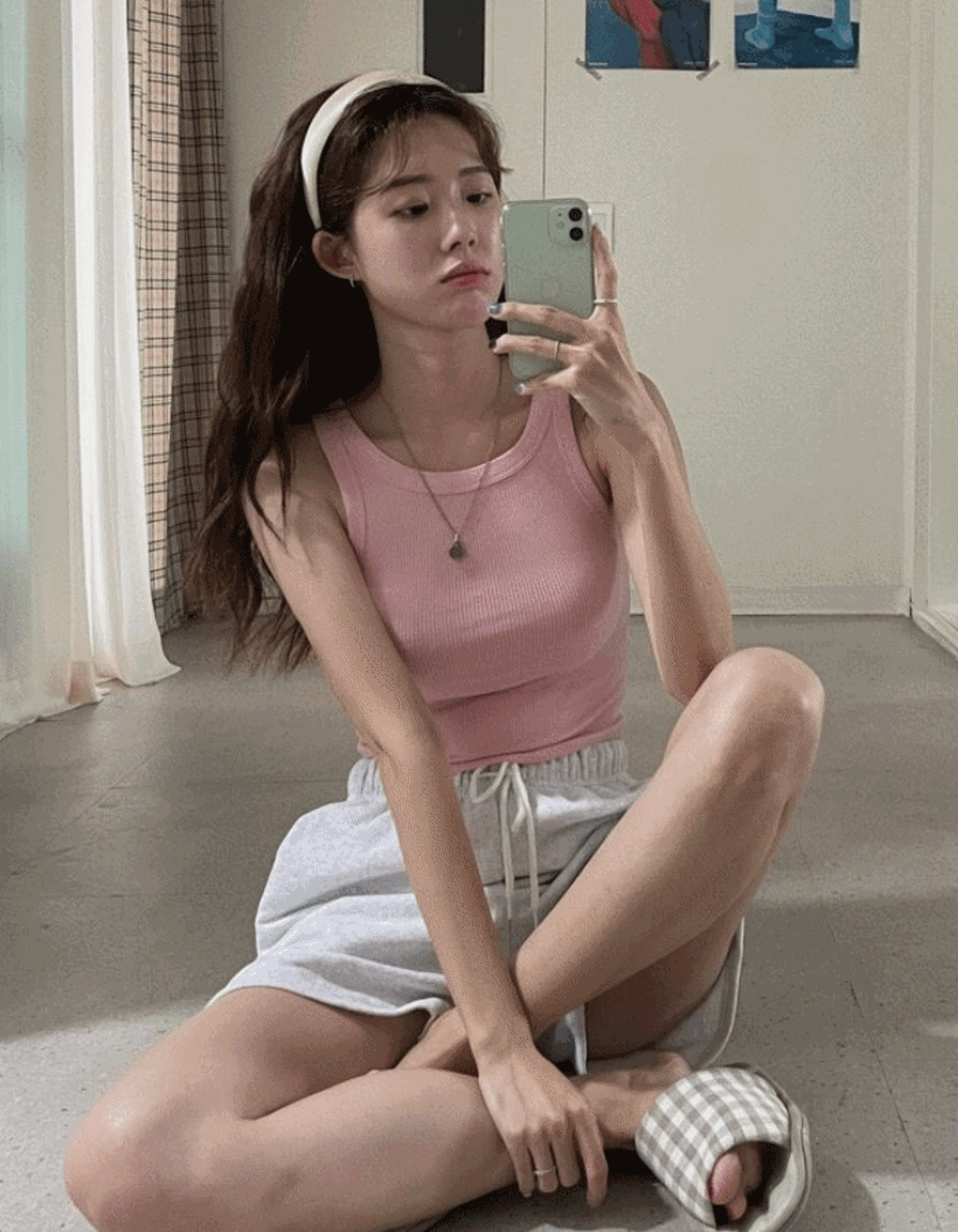 [🚚당일출고] 골지나시 t - 홀터넥 이너 골지 크롭 나시 레이어드 나시 5color