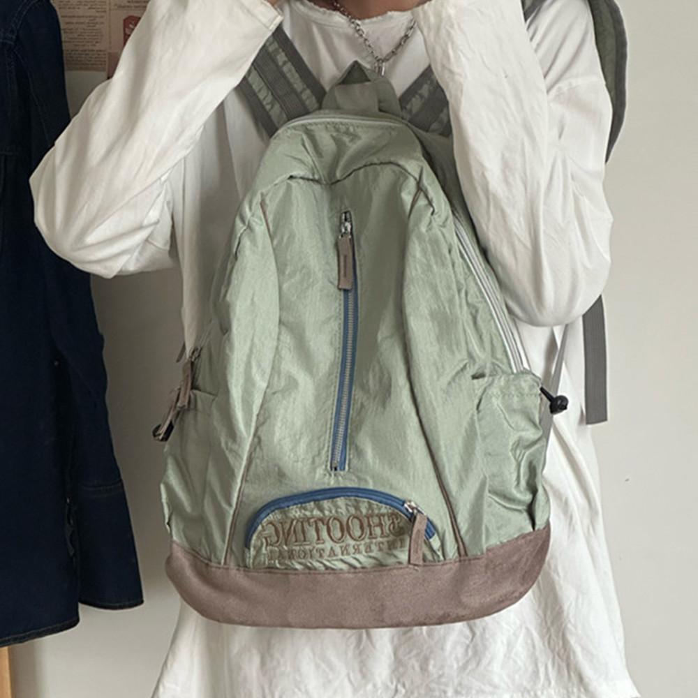 필링도넛 슈팅 레트로 트래블 백팩