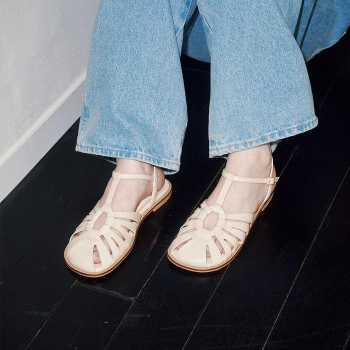 [단독]Brolin sandals - ivory