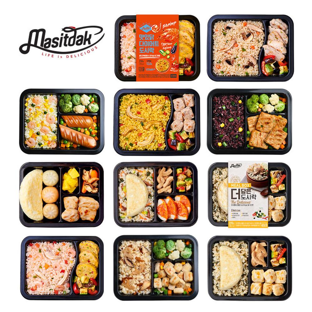 맛있닭 다이어트 닭가슴살 도시락 31종 골라담기 / 1주 2주 식단 볶음밥