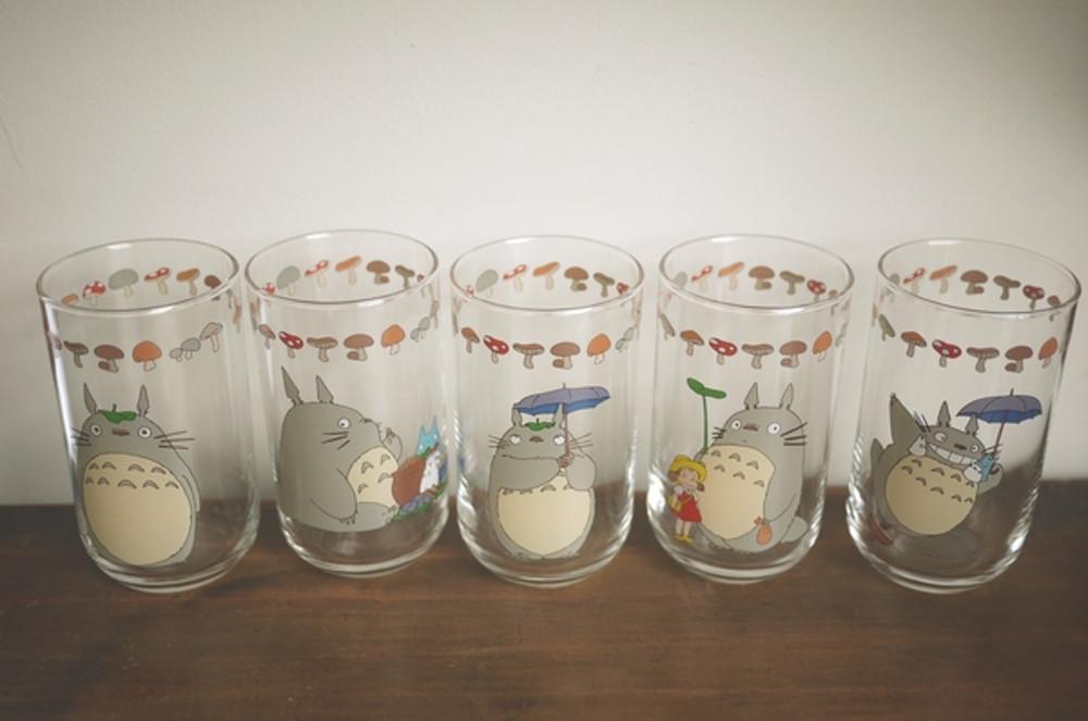 노리다케 토토로 유리컵 5종