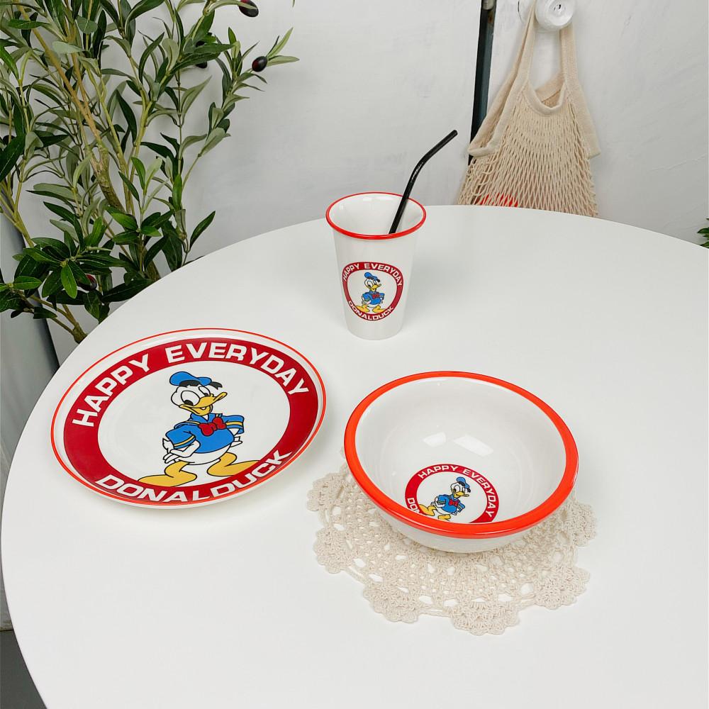 플리즈제이 도날드덕 그릇 샐러드 볼 디즈니 플레이트