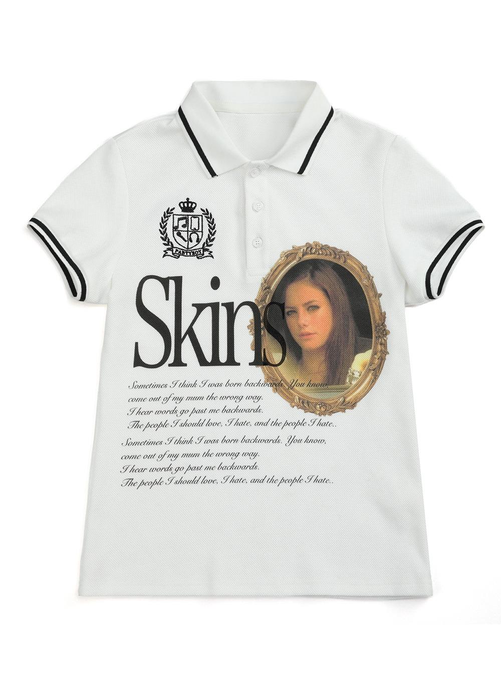 Skins Graphic Slim Polo T-Shirt