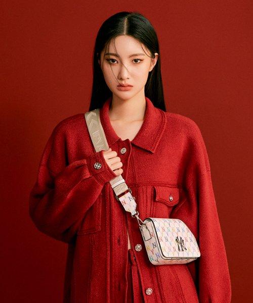 모노그램 레인보우 후디백 NY (IVORY)