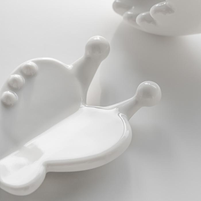 백본 나비 괄사 세라믹 마사지 지압봉 코 붓기 얼굴 관리