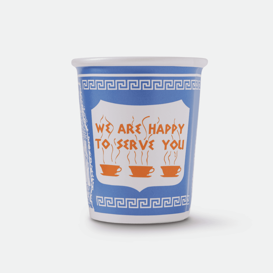 [국내수입원] 모마 뉴욕 그릭 커피 컵 안소라 컵 New York Greek Coffee Cup