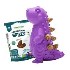 네추라너리쉬 강아지 노즈워크 장난감 티렉스 + 덴탈트릿 리필 닭고기맛 32p, 닭고기맛, 1세트