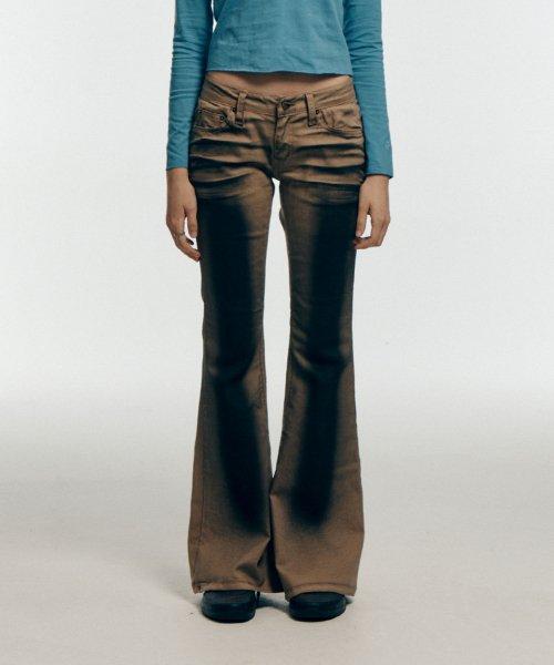 slade jeans - brown washed