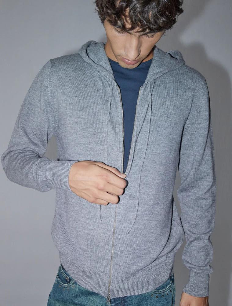 [Paloma wool] 팔로마울 클라우스 B 남성 울 후드 집업 no 2232 Claus B