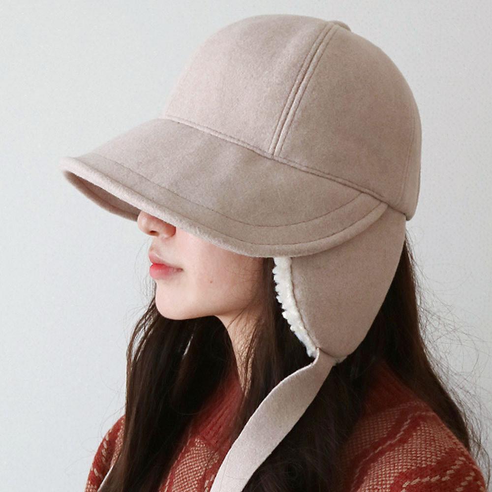 울모직 여성 겨울모자 귀마개 뽀글이 벙거지 귀도리모자 군밤 귀덮개 방한모자