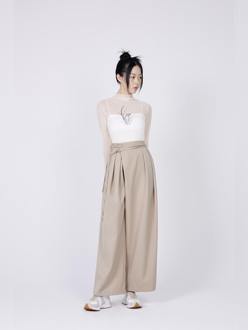 sapock slacks - beige