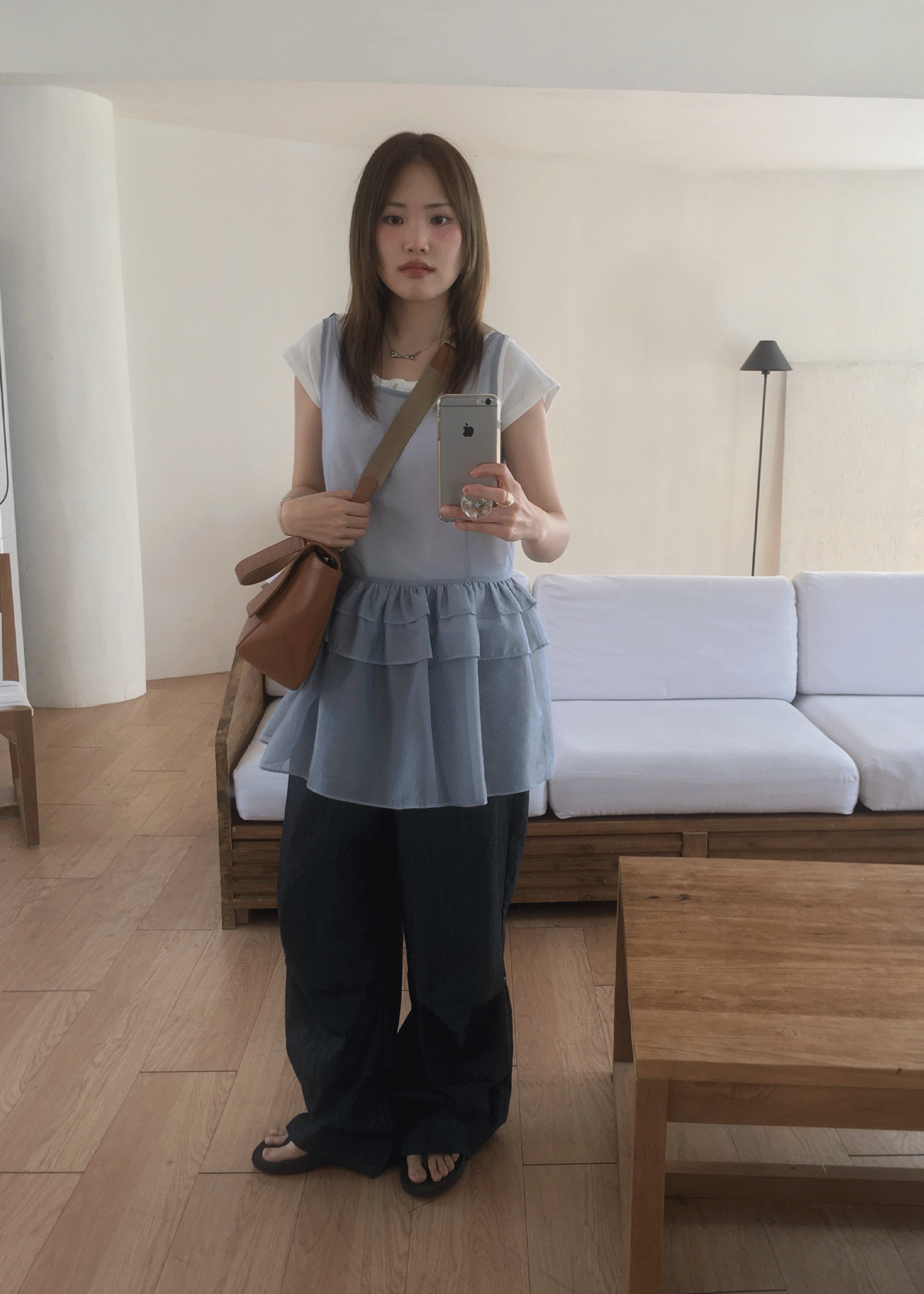 Sheer frill Ops (3color)
