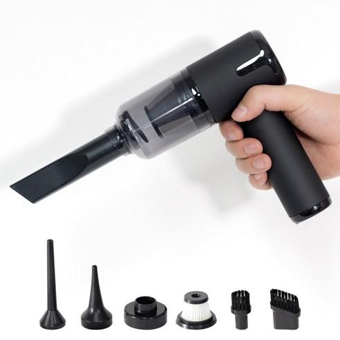 [2세대] ROMIN 무선 미니 청소기 에어건 진공 핸드청소기 소형 저렴한 원룸 머리카락 핸디 - 가사가전 | 쿠팡