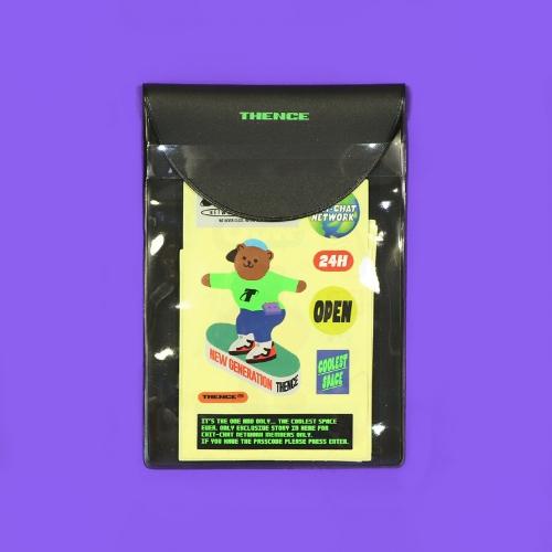 VINTAGE STICKER_TEDDY BEAR VER.4