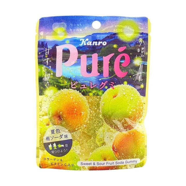 플럼 소다 풍미 하트 모양 젤리 충전 젤리 1.83온스