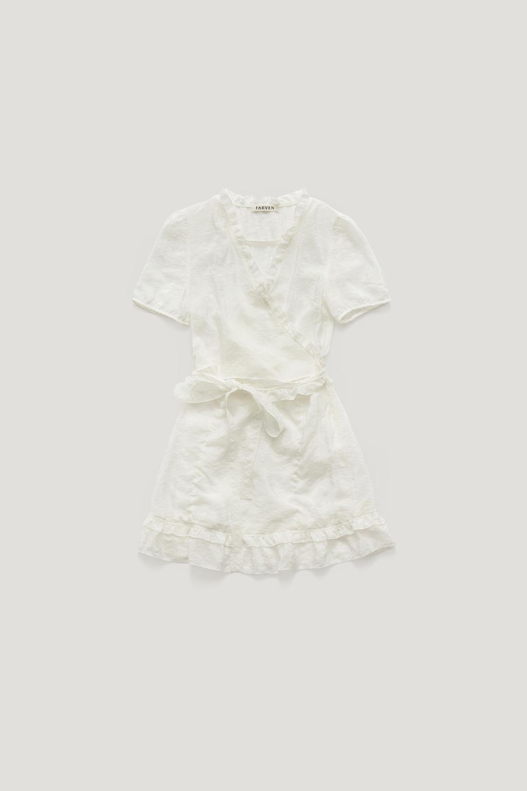 EGG WRAP DRESS_IVORY / ₩228,000