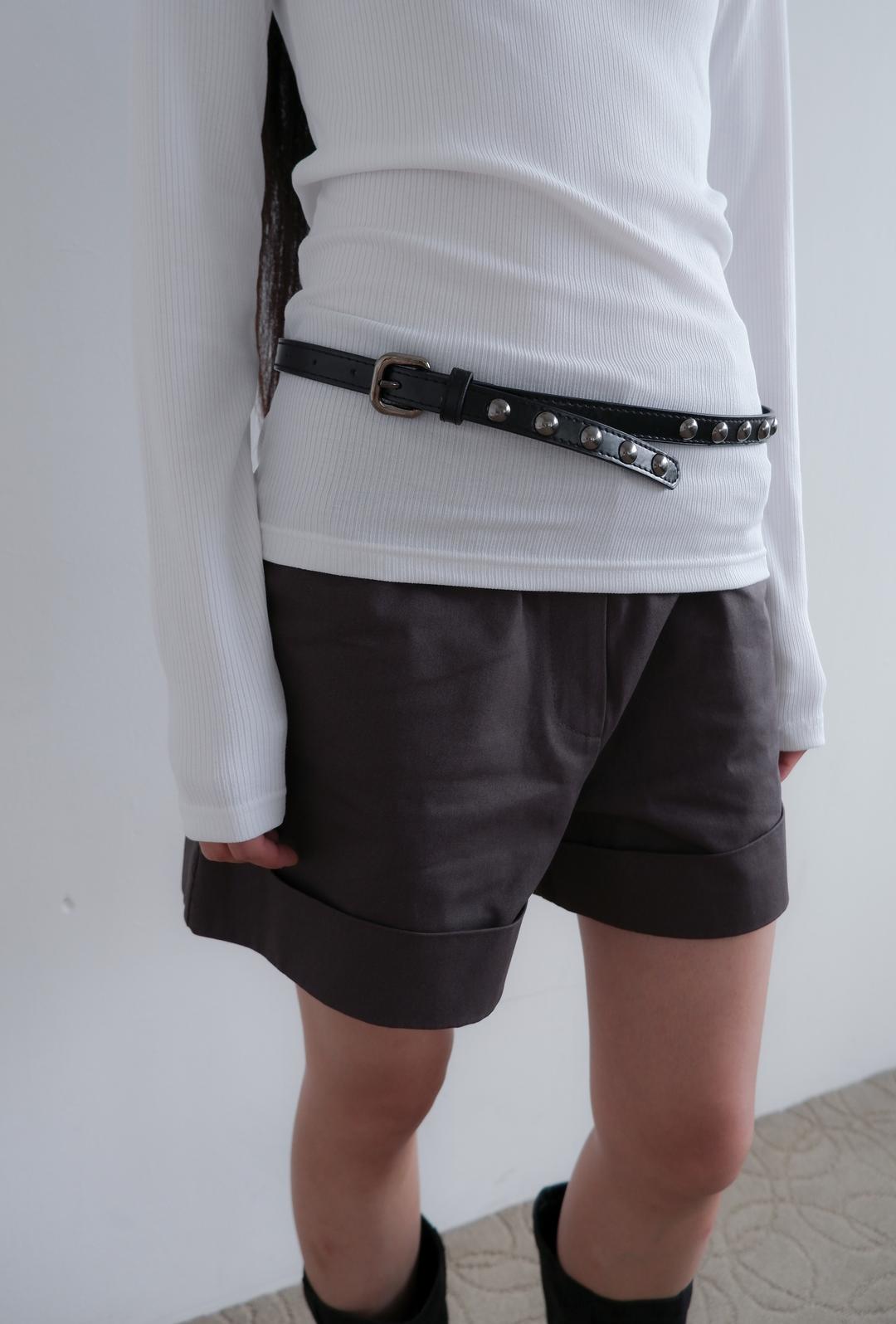 Circle stud belt
