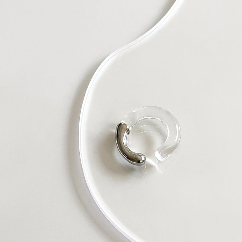 이유미 착용 Argent Acrylic Ear Cuff