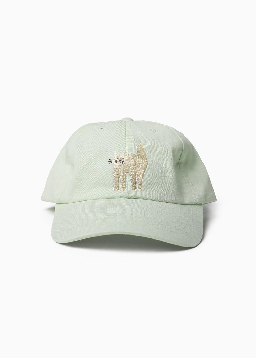 웨이크업캣 볼캡 - 민트