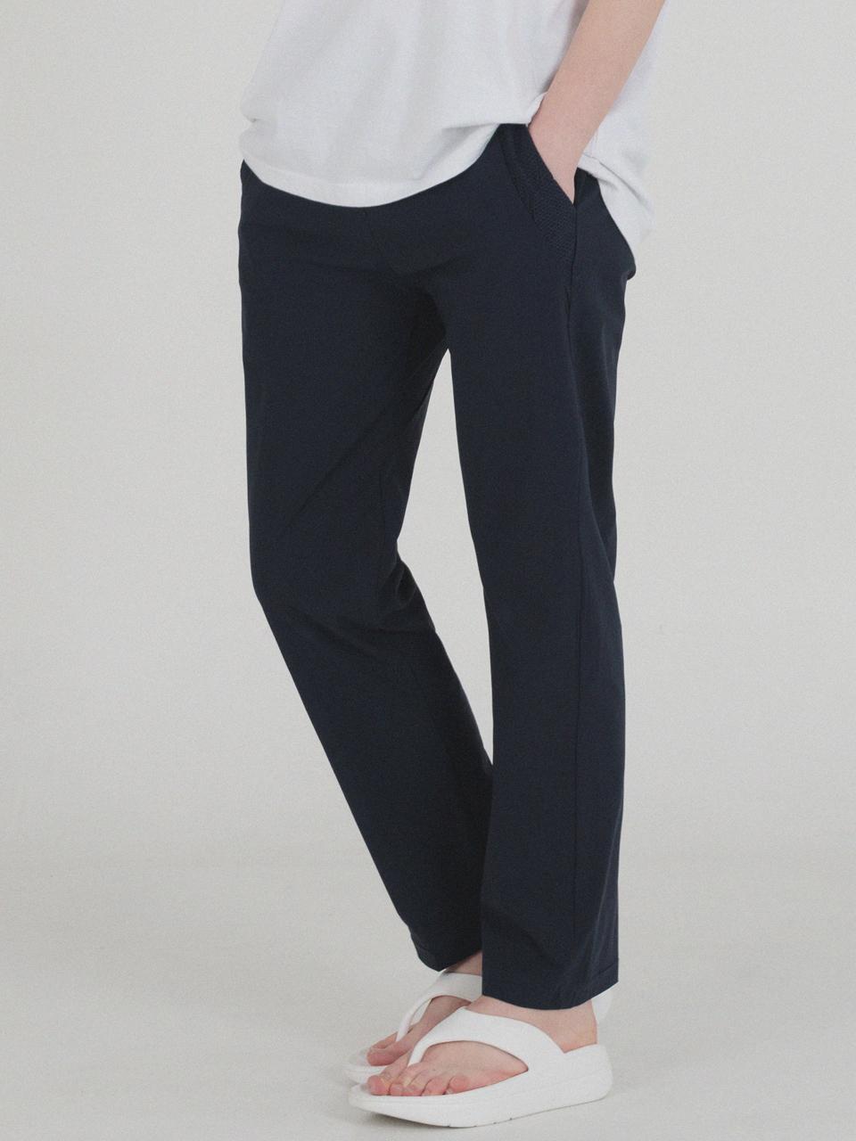 피아네르 쿨 스판 일자 트레이닝 팬츠 (네이비)