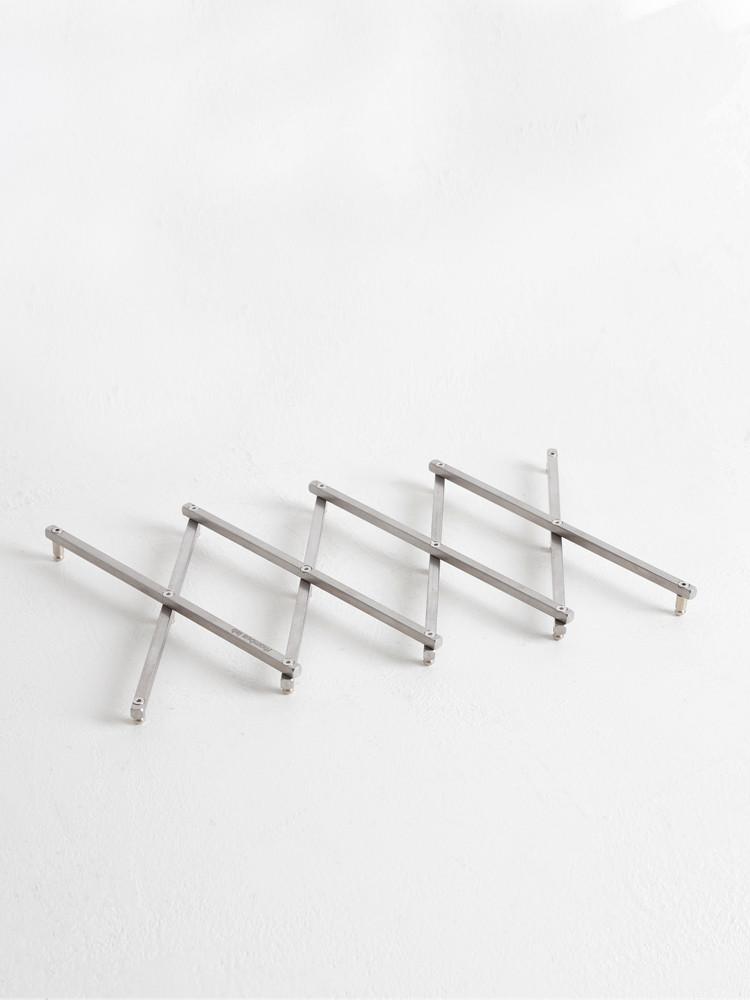 롬버스 냄비받침대 스텐레스304 접이식 받침