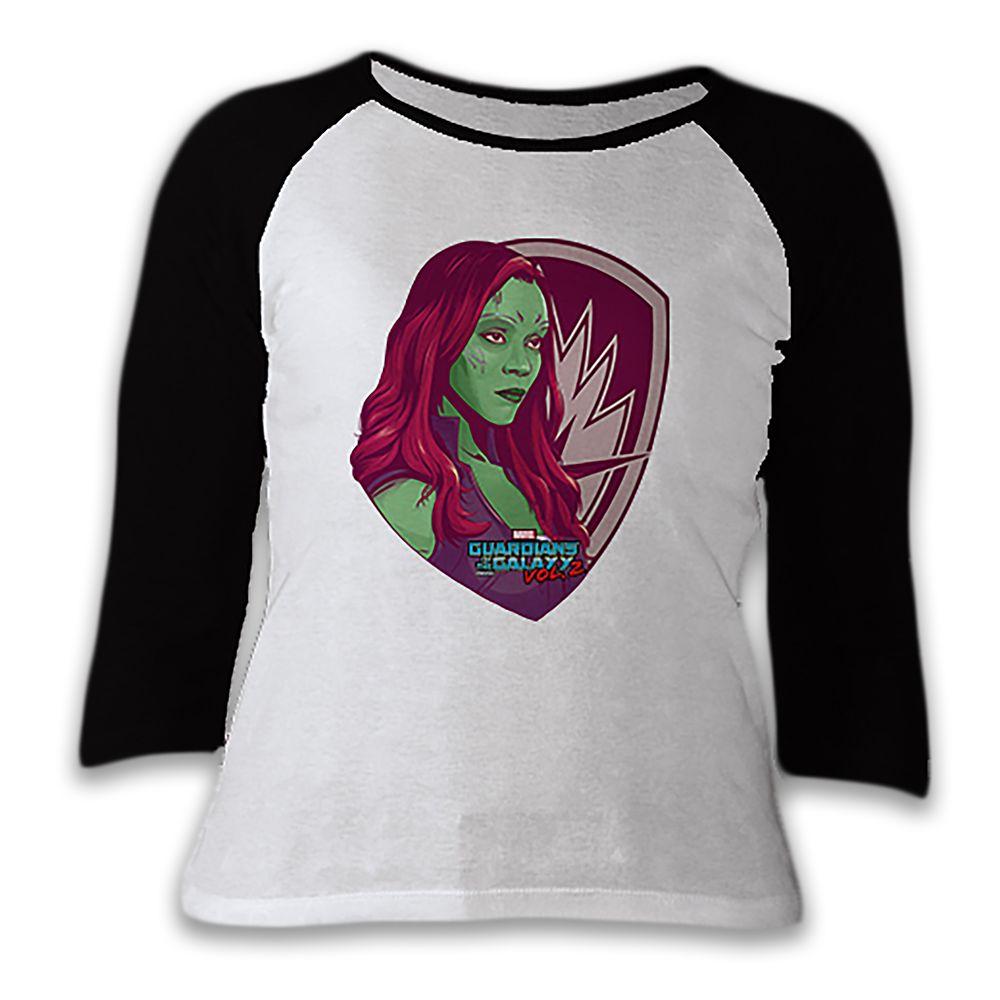 Gamora Raglan Tee for Women - Guardians of the Galaxy Vol. 2 - Customizable | shopDisney