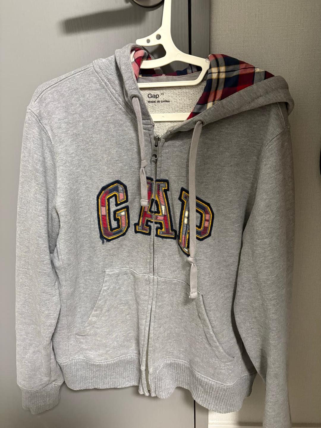 갭 체크 후드집업 | 후루츠패밀리