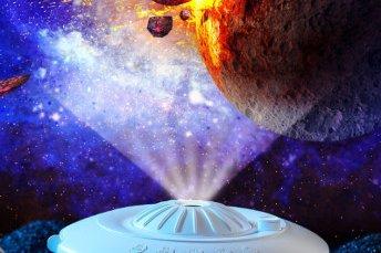 아오라 우주빔 우주 조명 갤럭시 은하수 프로젝터 별똥별 무드등 수면등 UFO