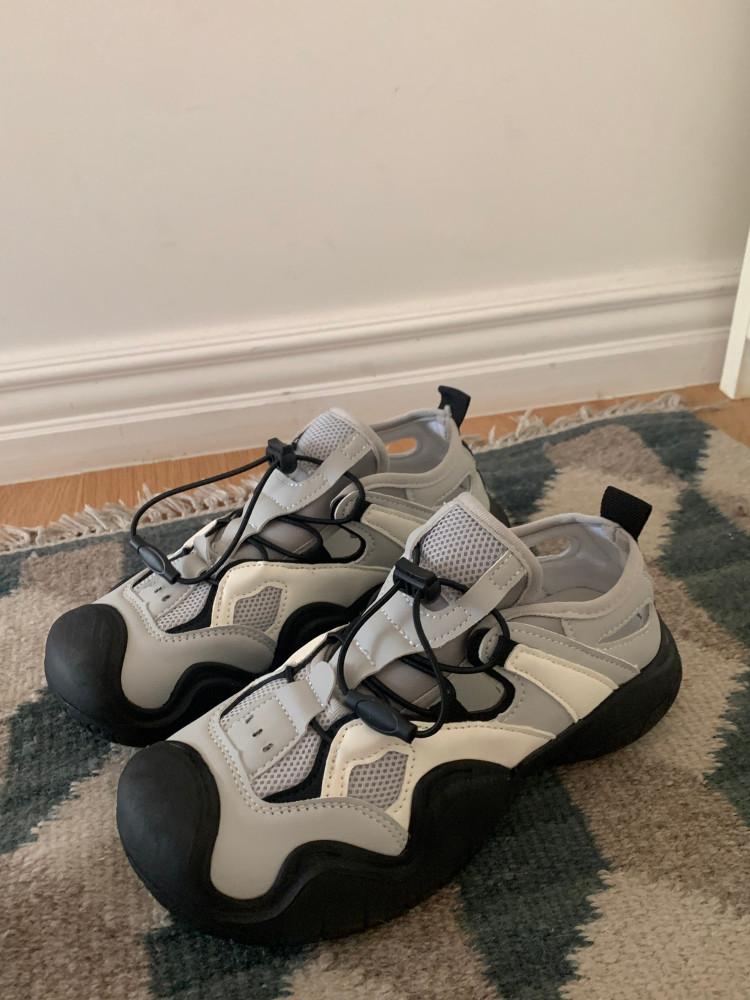 고프코어신발 SANDALS 장마철운동화 메시 통굽스니커즈 3color