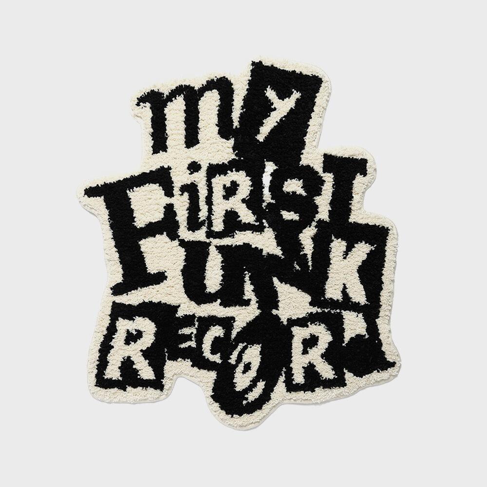 FUNK RECORD RUG BLACK(CV2DSUAB81A)