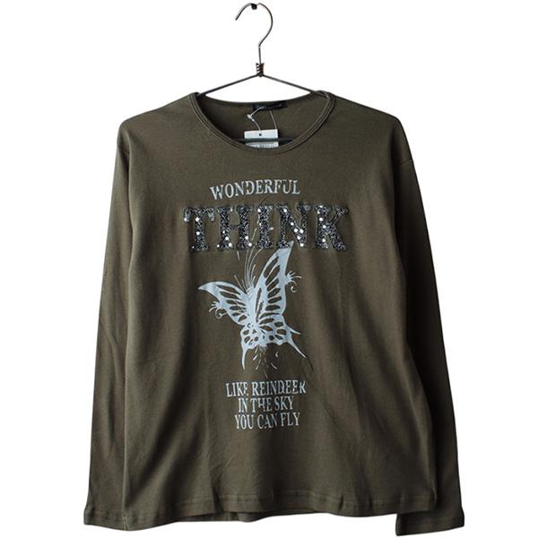 TIMOTHY빈티지L/S코튼티(DEADSTOCK) / Women M