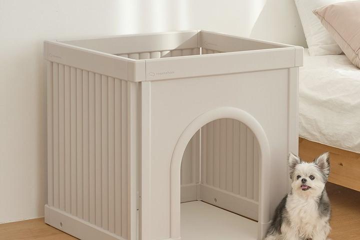 올 블라인드 펫도어 확장형 펫룸 싱글 강아지 울타리