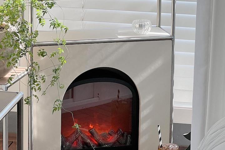 모듈 500 미니 벽난로 콘솔 장식장 15color